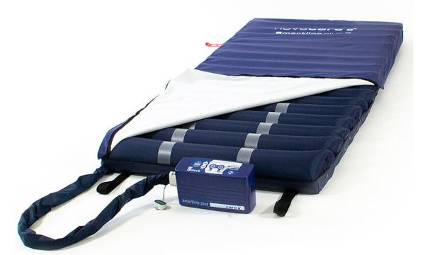 Tiefzellenwechseldrucksystem mit Kompressor bis Dekubitusgrad 3
